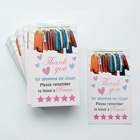 100 Thank you cards - Picture 5 of 7